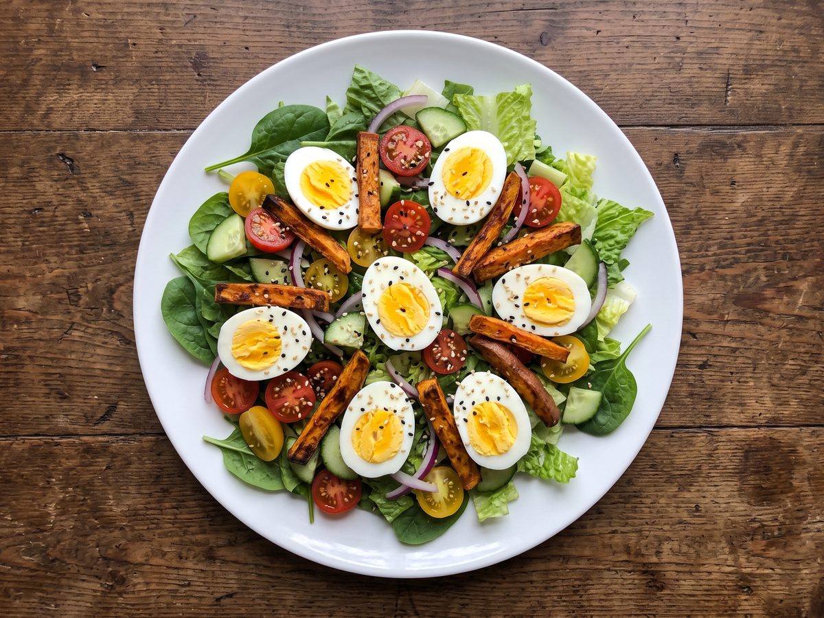 Ensalada de huevo — LM Wellness Food