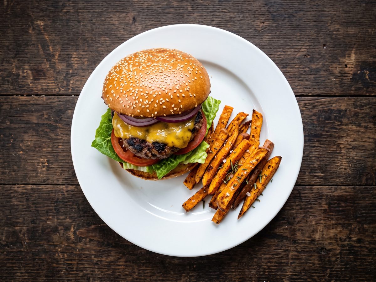 Hamburguesa tradicional — LM Wellness Food