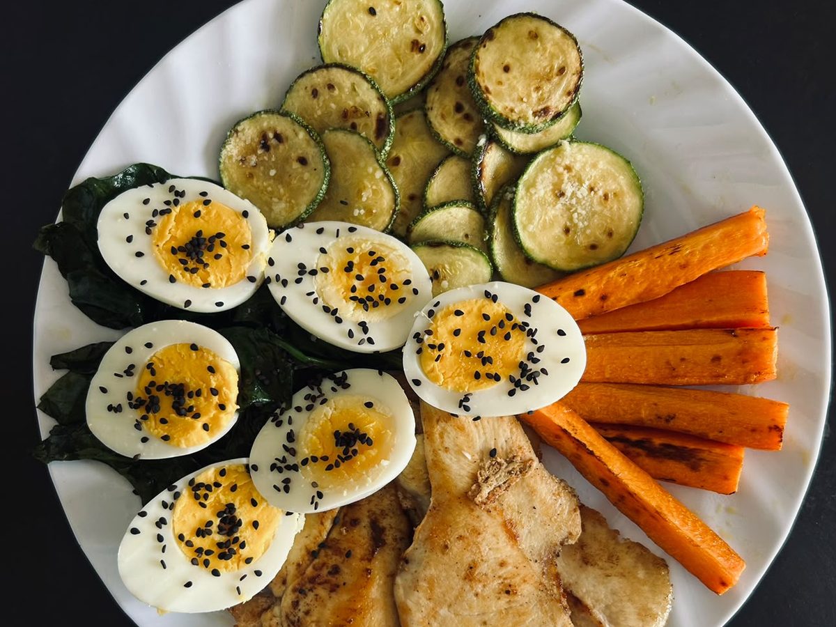 Pollo a la plancha con verduras — LM Wellness Food